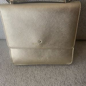 Kate spade metallic gold purse